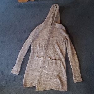 Long multi. Brown Cardigan